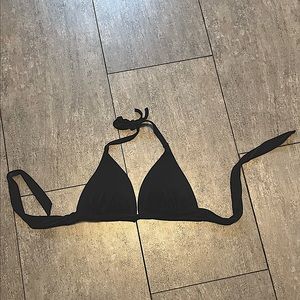 Black Victoria secret push-up  bathing suit top. Size large